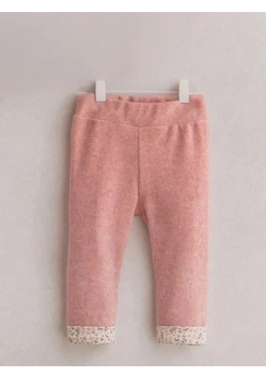 Kız Bebek Çiçek Desenli 2 Li Takım-15268 Pembe