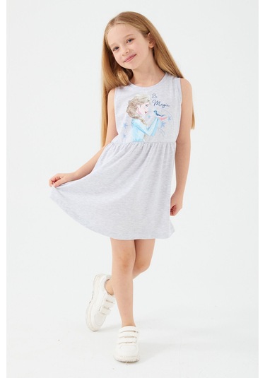 Frozen Be Magic Kar Melanj Kız Çocuk Gecelik KAR MELANJ