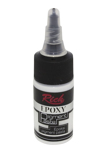 Rich Epoksi Reçine Pigment Renklendirici Boya 20 Cc. Beyaz