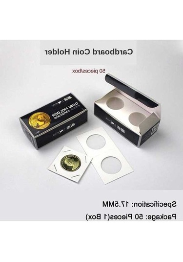 Trendooze Homyl 50 Adet Beyaz Karton Para Tutacağı 2x2 17,5-mm Farklı Ürün Beyaz