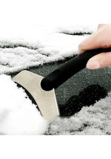 Sones Shunweı Sw-3107 Premium Tpr Kazıyıcı Şerit Buz Kazıyıcı Araç Ön Camı Ve Pencere İçin Ağır Hizmet Don Ve Kar Temizleme Siyah