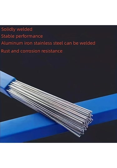 Elmpaly Gümüş 40/20'li Çubuk Lehim, Bakır Demir Paslanmaz Çelik Dıy Ev Tamiri