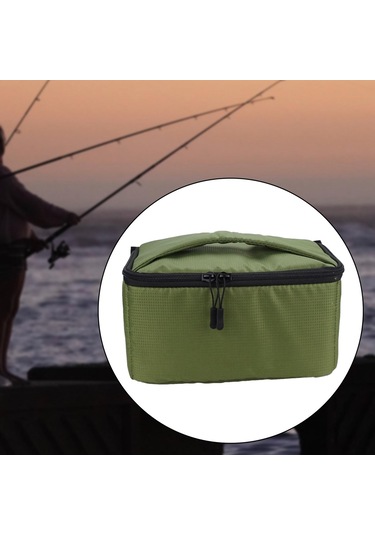 Suntek Balıkçılık Reel Çanta Suya Dayanıklı Yeşil