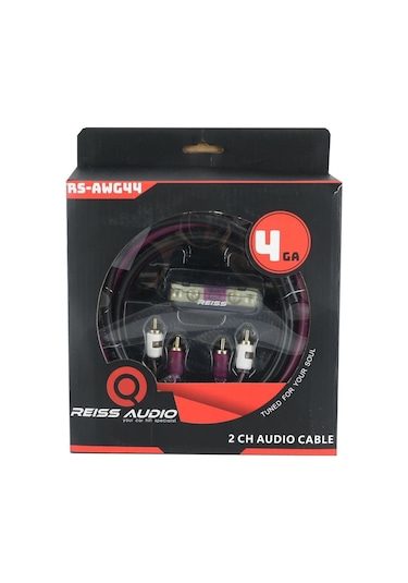 Reiss Audio Rs-awg44 4ga Oto Anfi Kablo Seti