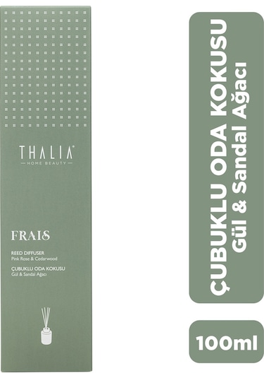 Thalia Home Sandal Ağacı & Gül Kokulu Çubuklu Oda Kokusu 100 ML