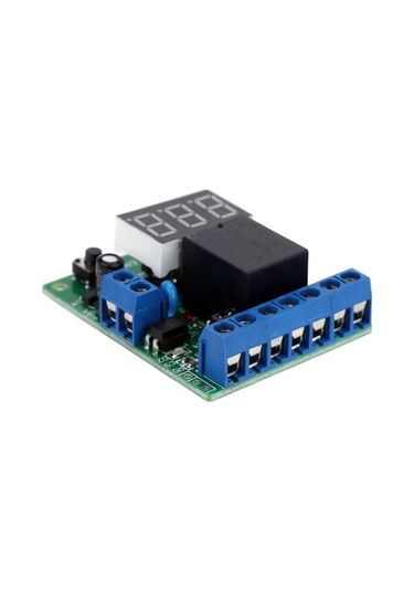 Moly 12v Dc Röle Modülü - Gerilim Koruma, Zamanlama, Dijital Gösterge, 10a, Pratik Kullanım
