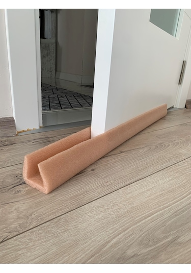 25 Adet Kahverengi Geçmeli Kapı Altı İzolasyon Süngeri