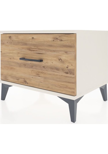 Hyperion Komodin Tek Çekmeceli 60x44x48 Aytaşı-çam Aytaşı