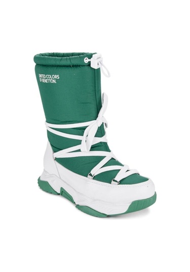 Kadın Bot - Yeşil / Beyaz Yeşil-beyaz