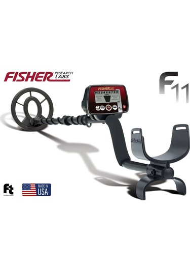 Fısher F11- 18cm Başlık İle Define Dedektörü