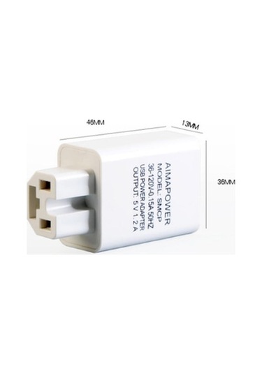 Zcjb Evrensel Motosiklet Gps Ateşleyici Usb Şarj Adaptörü Siyah