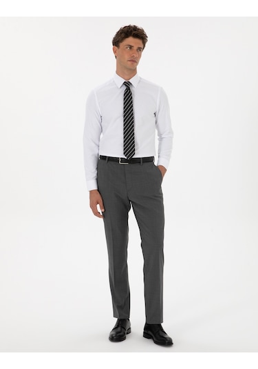 Pierre Cardin Erkek Beyaz Gömlek Basic 50316734-vr013 Beyaz