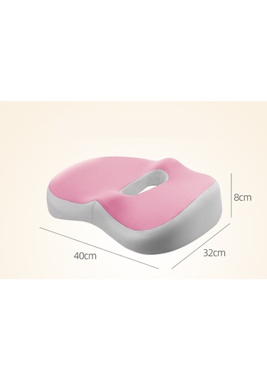 Nefes Alabilen Pamuklu Koltuk Minderi Ofis Koltuğu Minderi Pembe