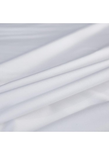 Novahub Moden Minimalist Mavi Yatak Örtüsü - Su Geçirmez, Elastik Bantlı, Nefes Alabilir, Bebek İçin Mavi