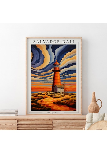 Salvador Dali Deniz Feneri Posteri, Dali Posteri, Dali