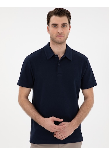 Pierre Cardin Erkek Lacivert Tişört 50307581-vr033 Lacivert