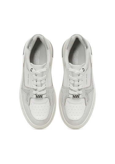 Nine West Senıda 5fx Kırık Beyaz Kadın Sneaker Beyaz
