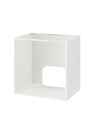 Ankastre Fırın Dolabı İskeleti, Beyaz, 80x60x80 Cm Beyaz Ankastre Fırın Dolabı İskeleti, Beyaz, 80x60x80 Cm Beyaz