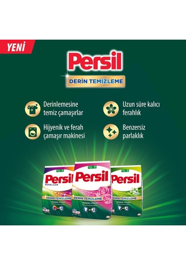 Persil Toz Derin Temizleme Solmayan Canlı Renkliler 5kgx2 66 Yıkama set-hnkdtj-5222-6171