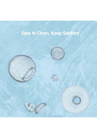 Moveevo Youha Elektrikli Göğüs Pompası Yedek Aksesuarı, The Ins Giyilebilir Göğüs Pompası İçin 2 Adet 8oz Bardak Yumuşak Gıda