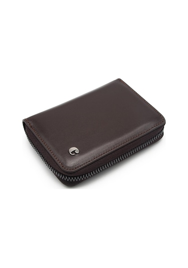 Cacharel Kahve Analin Unisex Deri Cüzdan 24375d06 Kahverengi