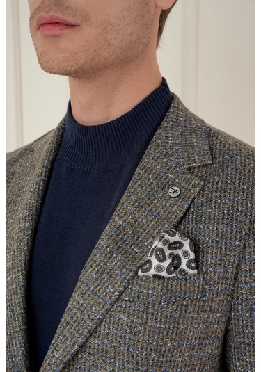 C 693 Slim Fit Bej Spor Ceket Bej