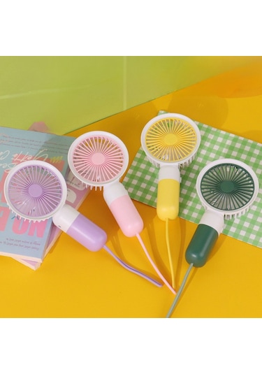 Glr Tech Dd8023 Ev-ofis-okul Mini Boy Fan - Sarı