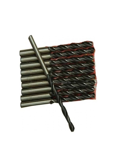 Ucuz Ekonomik Kaliteli Hss Matkap Ucu Uçları 10 Adet 4 Mm, 10 Mm, 13 Mm, 16 Mm