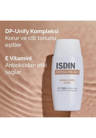 Isdin Fotoultra 100 Active Unify Fusion Fluid Color Spf50+ 50 ML