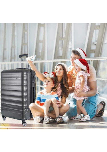 Vegmann Delphin Antrasit Kabin Boy Valiz Antrasit