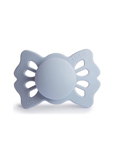 Frıgg Lucky Silikon Emzik - Powder Blue 0-6 Ay Gold - Krem