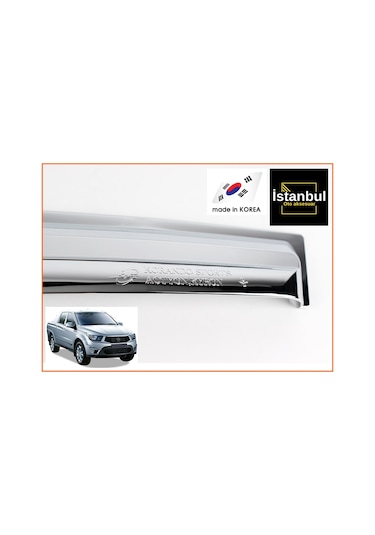 Ssangyong Korando Sport Krom Cam Rüzgarlık Takımı