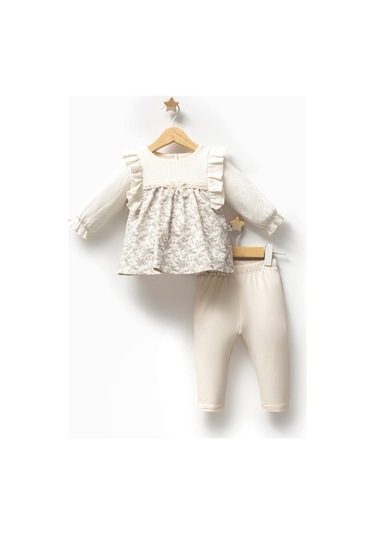 Tongs Baby 2'li Bebek Takım 5635 Ekru