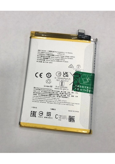 Realme C53 Rmx3760 Batarya 5000 Mah