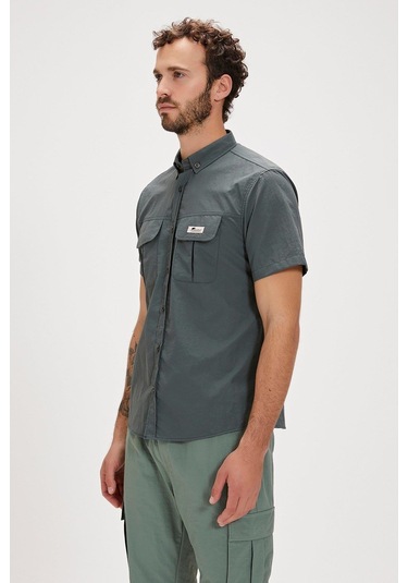 Bad Bear Fernando Erkek Gömlek-28408-yeşil Yeşil