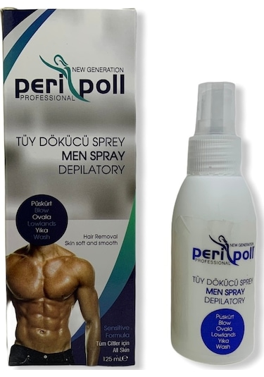 Peri Poll Erkek Tüy Dökücü Sprey 125 ML