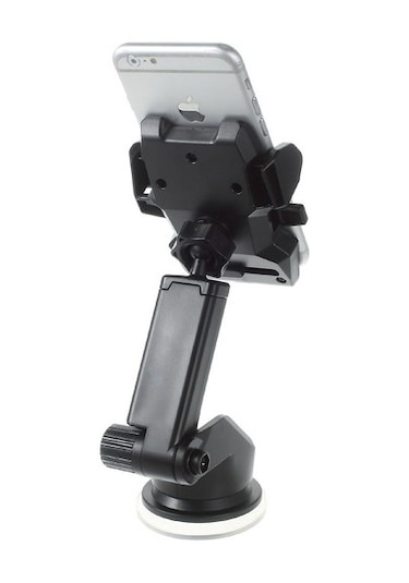 Wisdomselect Araba Vantuzlu Telefon Tutucu Genişlik: 5.5-9cm Siyah Vantuzlu Jl3a46