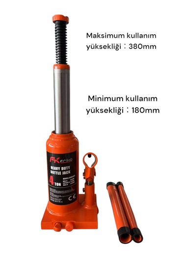 Fk Frıko 4t Hidrolik Şişe Kriko/heavy Duty Bottle Jack