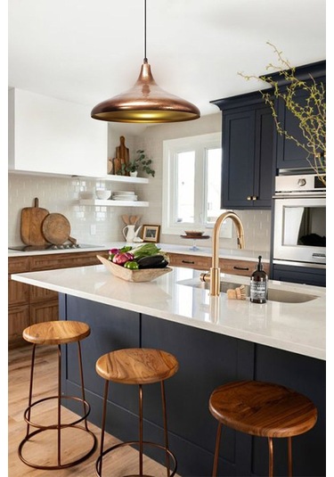 Champion Bakır Rengi Avize Tekli Sarkıt Salon Mutfak Hol Ofis Cafe Butik Lamba Aydınlatma Patina