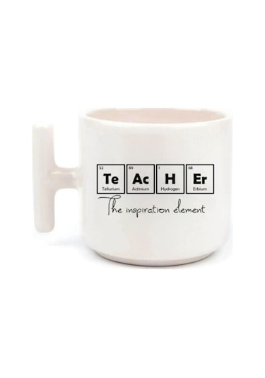 Teacher - T Kulp Kupa 12 Beyaz