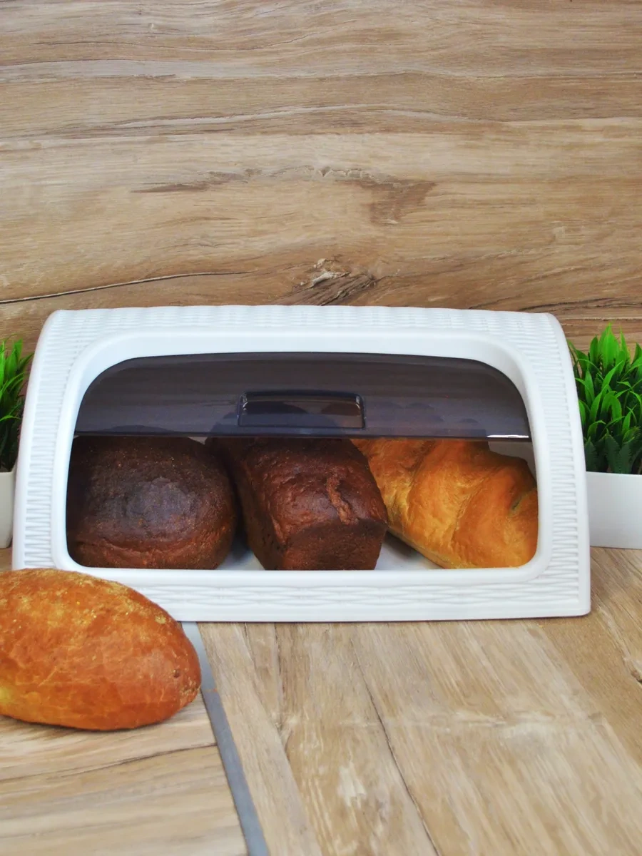 Gds Comfort Kapaklı Büyük Plastik Ekmek Kutusu 315302770 Beyaz