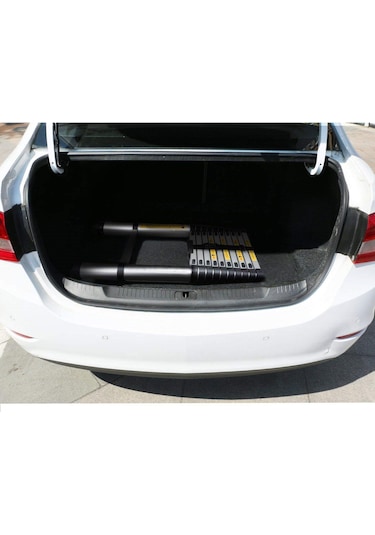 Ebax 9 Basamaklı Teleskopik Merdiven Uzayan 2.6 M