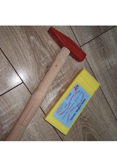 Laminant Parke Kestamid Döşeme Çakma Takozu 2cm 17cm Ve 500gr Çekiç
