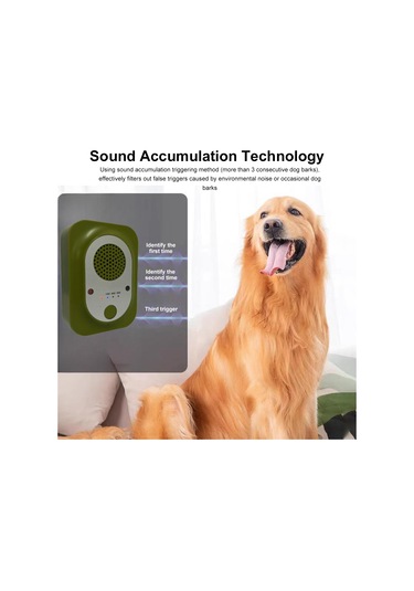 Anti-barking Cihazı Ultrasonik Köpek Havlama Kontrolü 3 Ayarlanabilir Dişli Su Geçirmez Köpek Havlama Engelleyici Cihazlar İç Mekanlar Ve Dış Mekanlar İçin