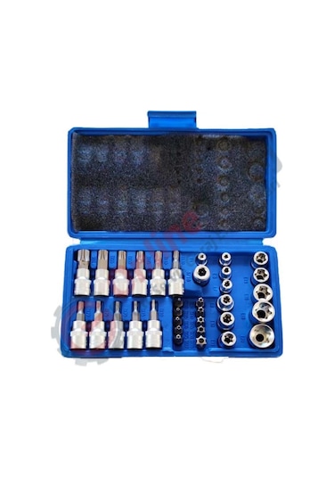 34 Parça E-torx Lokma Takımı Seti