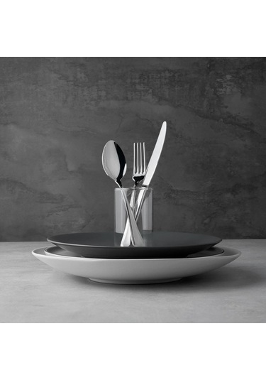 Hisar Riva 30 Parça 6 Kişilik Çatal Kaşık Bıçak Takımı Inox