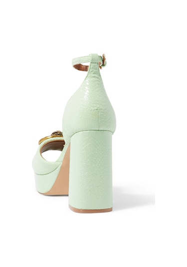 Kurt Geiger Chelsea Platform Topuklu Ayakkabı - Açık/pastel Yeşil