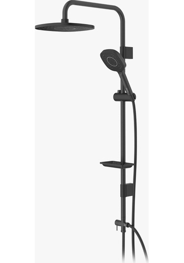 Armour Armatür Banyo Seti Siyah Siyah