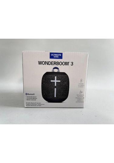 Ultimate Ears WONDERBOOM 3 Taşınabilir Bluetooth Hoparlör Siyah