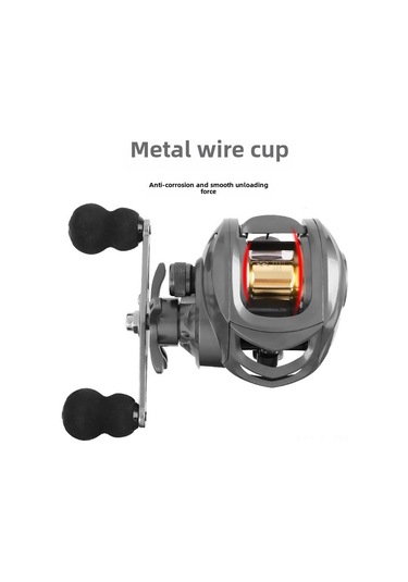 Reedark Saçma Kablolu Siyah Sağa El Kullanıma Uygun, Uzun Atışlı, Çok Amaçlı, Dayanıklı Ve Yüksek Performanslı Lure Balık Makinesi